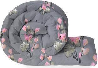 VAS COLLECTIONS Printed Single Comforter for  Heavy Winter