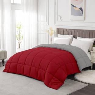 Razzai Solid King Comforter for  Heavy Winter