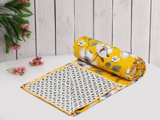 RUSTIC LINEN Geometric Single Dohar for  AC Room