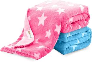 Oyo Baby Printed Single Fleece Blanket for  AC Room