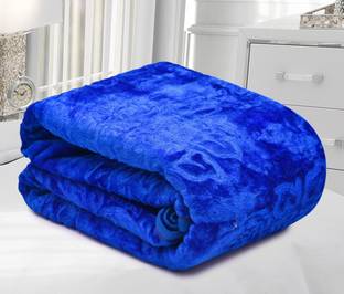 SPANGLE Self Design Double AC Blanket for  AC Room