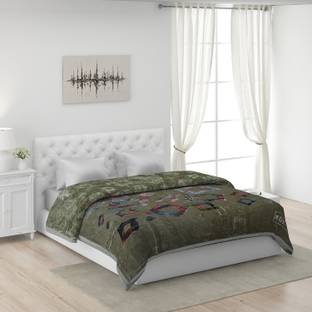 MONTE CARLO Printed Double Mink Blanket for  Heavy Winter