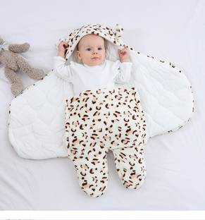 Highever Printed Single Swaddling Baby Blanket for  AC Room