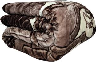 HOMIEE Floral Double Weighted Blanket for  Heavy Winter
