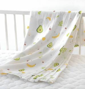 HONOR YOUR HOME Printed Single Swaddling Baby Blanket for  Mild Winter