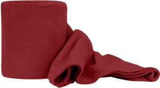 komfey Solid Single Fleece Blanket for  Heavy Winter