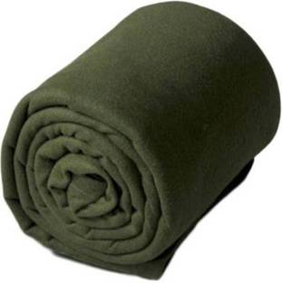 VORDVIGO Solid Single Fleece Blanket for  Mild Winter