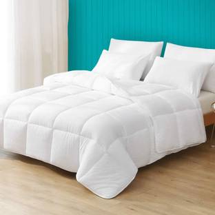 SIE STORE Self Design King Comforter for  Mild Winter