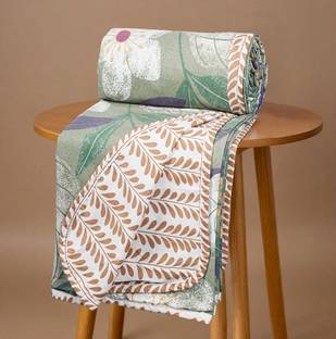 VAS COLLECTIONS Floral Double Dohar for  AC Room