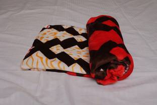 AROHA Printed Double AC Blanket for  AC Room