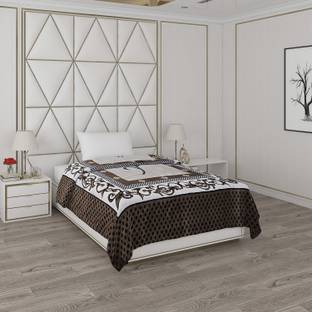 MONTE CARLO Printed Single Mink Blanket for  Heavy Winter