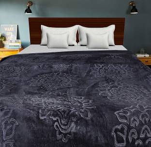 Anadhika Abstract Single Mink Blanket for  AC Room