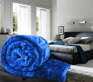 N Decor Floral Double Mink Blanket for  Heavy Winter