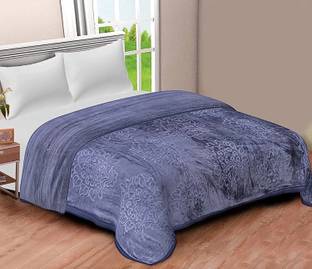 Flipkart SmartBuy Self Design Double Mink Blanket for  Heavy Winter