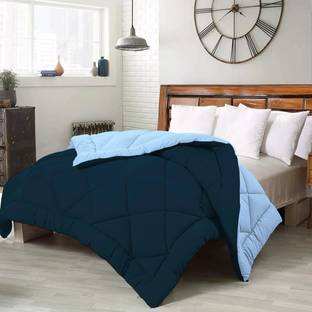 Riyans group Checkered Double Comforter for  Mild Winter