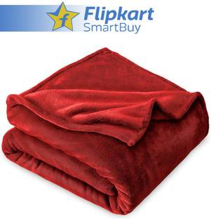 Flipkart SmartBuy Solid Single AC Blanket for  AC Room