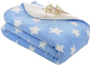 Oyo Baby Printed Single Fleece Blanket for  AC Room