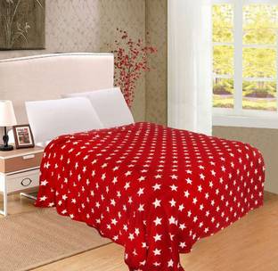 SOVAM Printed Double Mink Blanket for  Mild Winter