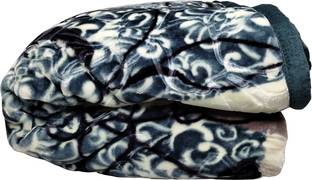 HOMIEE Floral Double Weighted Blanket for  Heavy Winter