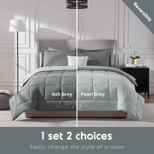 lacoza Solid Double Comforter for  Mild Winter