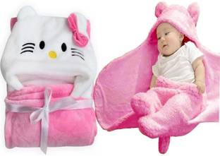 Oyo Baby Printed Single Fleece Blanket for  AC Room