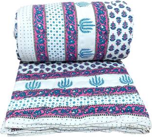 Qker Printed Double Quilt for  Heavy Winter
