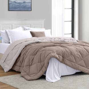 CARLTON LONDON Solid Double Comforter for  AC Room
