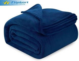 Flipkart SmartBuy Solid Single AC Blanket for  Mild Winter