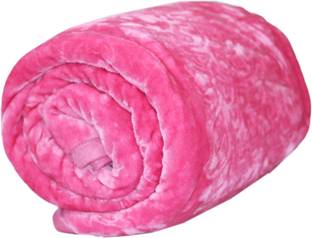 wear me Floral Single Mink Blanket for  Heavy Winter