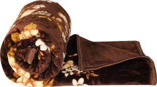VAS COLLECTIONS Printed Double Mink Blanket for  Heavy Winter