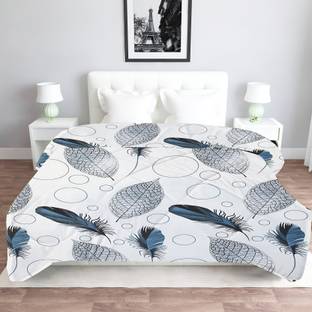 Home Stylish Floral Double Comforter for  AC Room