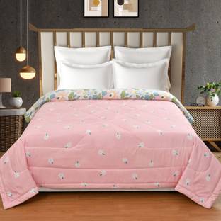 ohello Solid Double Comforter for  AC Room