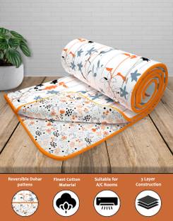 Story@home Floral, Self Design Single Dohar for  Heavy Winter