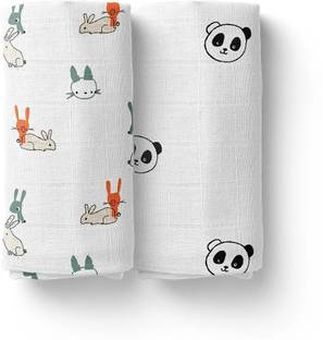Mom's Home Printed Crib Swaddling Baby Blanket for  AC Room