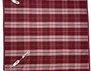 Warmzone Checkered Double Electric Blanket for  Heavy Winter