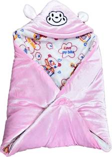 OLENE Printed Single Swaddling Baby Blanket for  AC Room