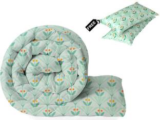 BSB HOME Floral Single Comforter for  Heavy Winter
