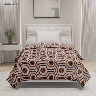 MONTE CARLO Printed Single AC Blanket for  Heavy Winter