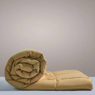 SleepyCat Solid Double Comforter for  AC Room