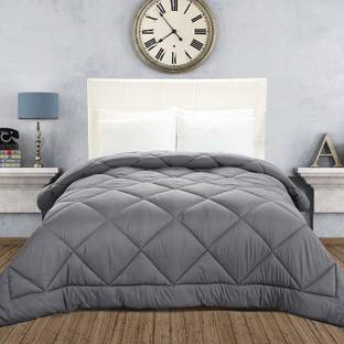 Riyans group Checkered Double Comforter for  Heavy Winter