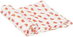 Mom's Home Printed Single Swaddling Baby Blanket for  Mild Winter