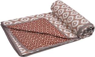 Kaayu Floral Single AC Blanket for  AC Room