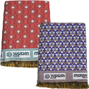 PRUTHVI SALES Self Design, Geometric, Checkered, Floral Single AC Blanket for  AC Room