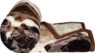 Flipkart SmartBuy Embroidered Double Mink Blanket for  Heavy Winter