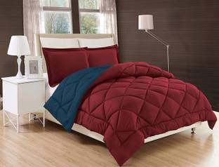 Dream Homme Solid Double Comforter for  Heavy Winter