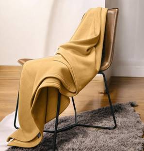 Urban Arts Solid Single AC Blanket for  AC Room