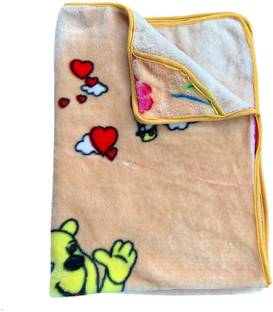 PWI Cartoon Single Hooded Baby Blanket for  AC Room