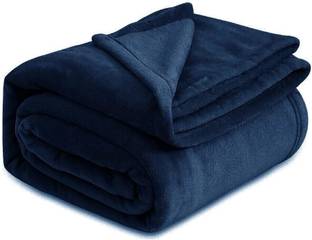 VAS COLLECTIONS Solid Single AC Blanket for  Heavy Winter