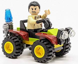 LEGO Jurassic World: Vic Hoskins Minifigure and Patrol Vehicle