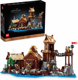 LEGO Ideas Viking Village 21343 Building Set for Adults (2,103 Pieces)